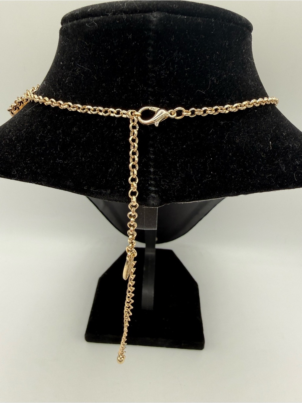Natasha Champagne Crystals Beaded Necklace - Picture 6 of 7